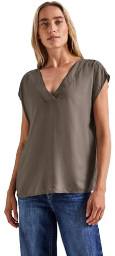 Street One Damen V-Neck Blusenshirt