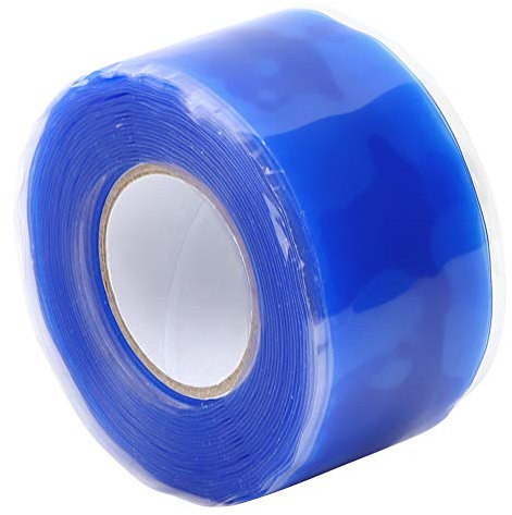 Industrielle Flammschutzmittel wasserdichtes Silikon -Selbstklebeband Hochtemperaturwiderstand Starker Haftung für Luft- und Raumfahrtschiffe und unterirdisches Engineering Blau