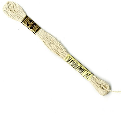 dmc 117 – 822 dmc sticktwist Cotton 8,7 yards-Light Beige Grijs