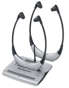 Sennheiser RS 4200-2 TV II Wireless Hi-Fi Headphones with Chin Guard