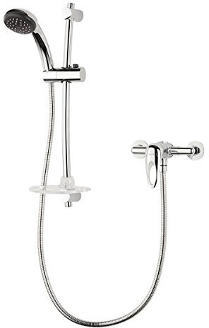 Triton Kaho Manual Mixer Shower Flexible Exposed Chrome