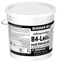 Bindan-B4 (1-Komponenten-B4-Leim) inkl. Pinsel und Leimspachtel (5 Kilogramm)