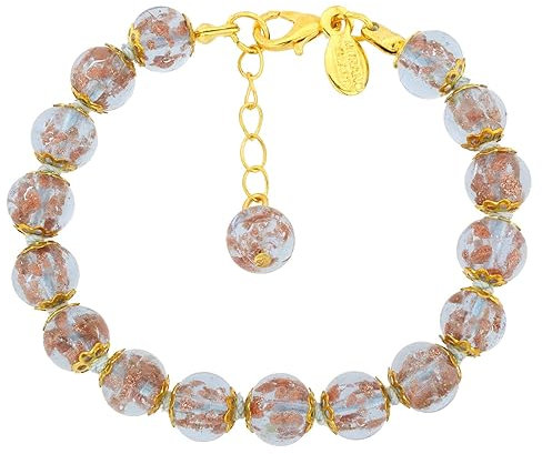 Glass Of Venice Sommerso-Armband – EIS-Champagner