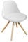 SoBuy FST46-W Kinderstuhl Stühlchen Sitzhocker weiß Sitzhöhe 35cm weiß
