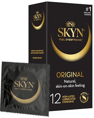 Lifestyles Skyn Polyisoprene Condoms, 12 Count (Pack of 1)