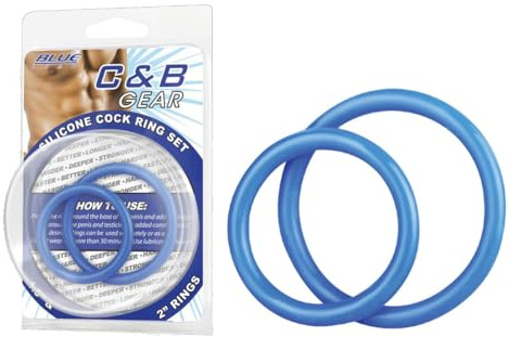 Blueline C & B Silikon Cock Ring Set