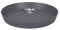 elho Loft Urban Saucer Round 24 - Saucer for Outdoor & Accessories - Ø 24.4 x H 3.4 cm - Black/Anthracite