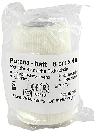 PORENA Haft Binde 8 cmx4 m 1 St
