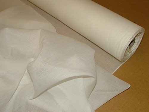 Dcf Rouleau de tissu en coton Blanc 10 m