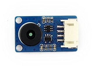 Waveshare Contact-Less Infrared Temperature Sensor High prcision High Resolution Fast Response Support 3.3V/5V MCU Depending on The Emitted IR Waves of The Target