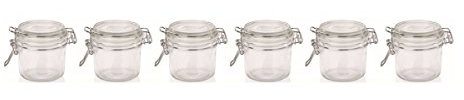 Glas mit Bügelverschluss 200 ml 6er Set