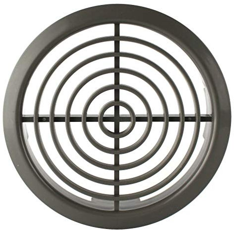 Möbelgitter Belüftungsgitter Heizung Belüftung Abluftgitter Türgitter Wohnmobil - VONLIS® grau 3 Stück