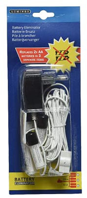 Batterie Adapter 4,5 Volt - als Batterieersatz für 3 x AA Mignon Batterien - 2 x AA
