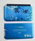 Replacement Front Back Faceplate Plates Upper & Back Battery Housing Shell Case Cover for 3DS XL/ 3DS LL Game Console - Custom Blue