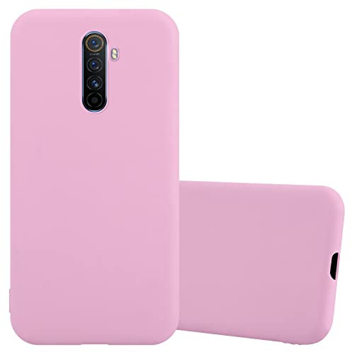 Cadorabo Estuche Compatible con Realme X2 Pro/OPPO Reno Ace en Candy Rosa - Funda Protectora Fabricada en Silicona TPU Flexible