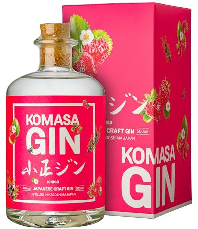 Komasa Gin Japonais Ichigo - fraise 40° 50cl