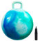 INPODAK Space Hopper, 18 Inches Hopper Ball, Spacehopper for Kids Age 3 to 6, Jumping Ball with Handle, Hopping Toy for Kids Age 3 4 5 6 Years Old Outdoor Garden Yard Game