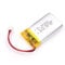 3.7V 600mAh 802540 Lipo Battery Rechargeable Lithium Polymer Ion Battery Pack With JST Connector