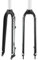 LYMFCFC Forcella per Mountain Bike Forcella Rigida 26 27,5 29 Pollici MTB Anteriore per Mountain Bike 9Mm QR Freno A Disco per Bicicletta B,27.5in