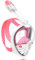 AKOFIC Masque de Plongée Intégral, Masque Plongée Adulte Enfant Snorkeling Adulte Vue Panoramique à 180 Degrés, Masque Tuba de Plongée Étanche Anti-Buée et Anti-Fuite et Design Pliable Unisexe