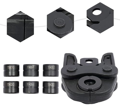 Ganasce a pressare con contorno TH per tubo composito TH 16 20 32 26 tubo composito pressare