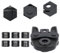 Ganasce a pressare con contorno TH per tubo composito TH 16 20 32 26 tubo composito pressare