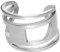 Diesel Ovale D-Logo Unisex-Edelstahlringe mit verstellbarem oder Knebelverschluss