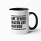 Taza Frases Humor Sarcasmo Regalo Taza de Cerámica regalos originales (Me teneis hasta el coño)