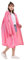 GALPADA Regenmantel Für Damen Fahrrad Regencape Rollerabdeckung Regenmantel Mit Kapuze Fahrradregenmantel Für Mädchen Fahrradponcho Mit Reißverschluss Rosy
