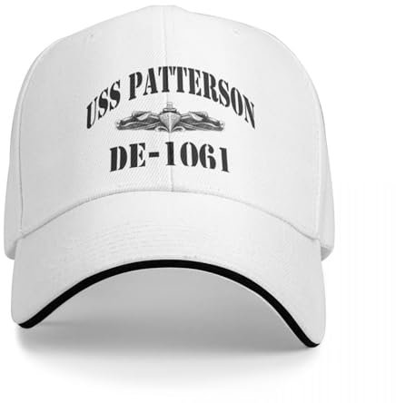 AIETPOIJ Basecap USS Patterson DE 1061 Ship's Store Baseball Cap Rave Custom Cap Neu im Hut Luxus Hut Damen Herren Geschenk