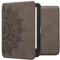 kwmobileÉtui Compatible avec Kobo Clara BW/Colour Coque - Étui à Rabat magnétique tabletteeReader Similicuir - Gris