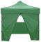 Pavilion Shelter Pergola Küchenzelt - Faltzelt mit 4 Wänden 3 x 3 m Grün für Camping Party Festival Events