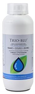 TRIO-BLU® Rame 16%, Zolfo 20% e Boro 0,2% concime liquido (1 Kg)