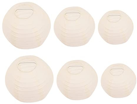 Gadpiparty 6stücke Hängende Papierlaterne Diy Handgemachte Laternen Für Partydeko Und Veranstaltungen Stabile Struktur Dekoration Für Feste Hochzeiten Und Versammlungen