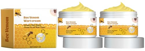 Alivio De Verrugas,Removedor de Verrugas,Eliminador De Marcas En La Piel,Crema Removedora De Verrugas,Crema para Eliminar Verrugas,Fácil de Usar,30G,2PC