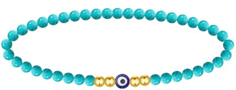 cotigo Pulsera de ojo turco (Verde turquesa)
