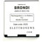 Batteria per Brondi Amico Mio 4G, 1200mAh, 3,7V