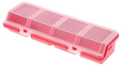 Ksikdeg Sorting Box Multi-Compartment Organizers Box Tool Part Container Bin with Lid Display Storage Case