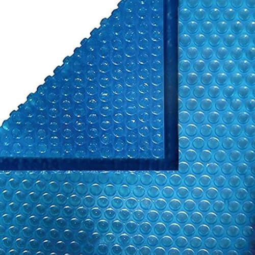NZVZGKTNTW Bâche De Piscine Anti-UV, Couverture De Rétention De Chaleur Robuste for Piscines Creusées Et Hors Sol, Couverture Chauffante Imperméable Et Anti-poussière À Bulles(4m x 8m(13ftx26ft))