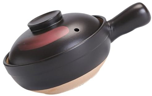 VALICLUD Argile Traditionnel Rouges Marmite Multifonctionnelle pour Cuisson Au pour Personnes Aux