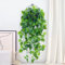 KASESSS Plante Artificielle Tombante, Vertes Fleurs Artificielles Plante, 110 cm Fausse Plante Verte, Fausse Plante Exterieur, Lierre Artificiel pour Tombante Extérieure Intérieure Décoration Murale