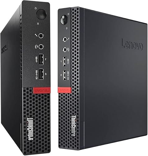 Lenovo ThinkCentre M710q Intel i7 6700T 8-Threads 3,60 GHz – Ordinateur Business Office Multimédia avec 3 Ans de Garantie ! - 32 Go - 1 to SSD - USB 3.0 - Wi-FI - Windows 11 Pro 64 Bits - #8190