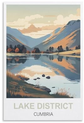 1000 Piece Jigsaw Puzzles for Adults，Lake District Cumbria 1000 Piece Puzzle Educational Games Home Decoration Puzzle 38x26cm