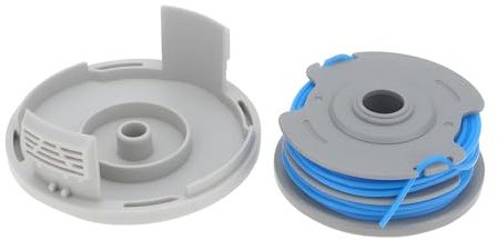 Briny River Bobine Et Couvercle de Coupe-bordures Compatible avec Wolf-Garten GT840 GT845 GTE840; Remplacement des Références 631-05065 Et 731-09504