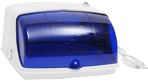 5W UV Sterilisator für instrumente, Heißluftsterilisator Desinfektion Trockene Kosmetik Nagel Fußpflege Sterilisator Box 220V für Nagelwerkzeuge Kosmetikwerkzeuge Fußpflege Schönheitssalo