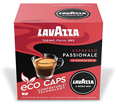Lavazza A Modo Mio Appassionatamente, Lot de 3, 3 x 16 Capsules