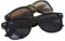 grinderPUNCH Polarisierte Sonnenbrillen, ideal zum Autofahren, 2er-Pack, schwarz und schildpatt Retro Sonnenbrille Herren Schwarz & Damen UV400