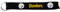 Siskiyou NFL Pittsburgh Steelers Unisex Sportslanyard Schlüsselanhänger, schwarz, Handgelenkschlaufe