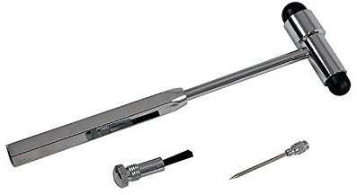 Reflexhammer nach Buck, Hammer, Perkussionshammer, Diagnostik Hammer, 19,5 cm