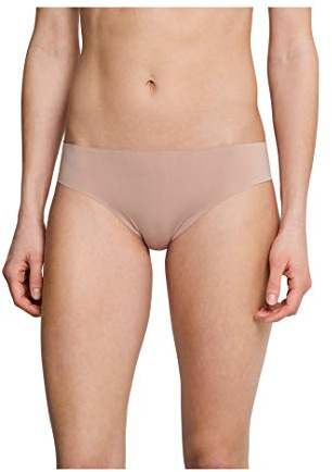 Schiesser Damen Slip Invisible Light 3er Pack, Größe:36, Farbe:Nude (411)